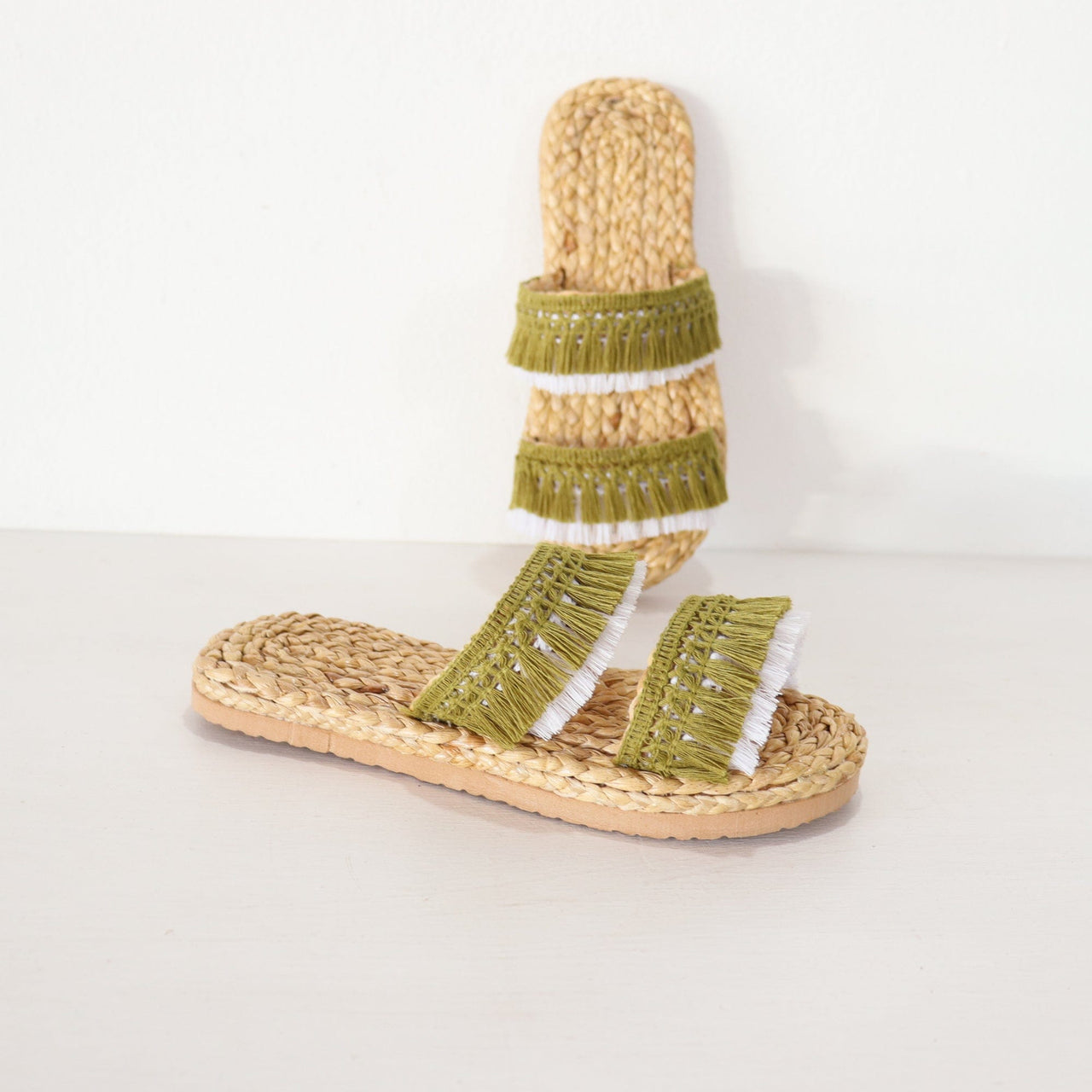 NOR RA MON - Straw shoe