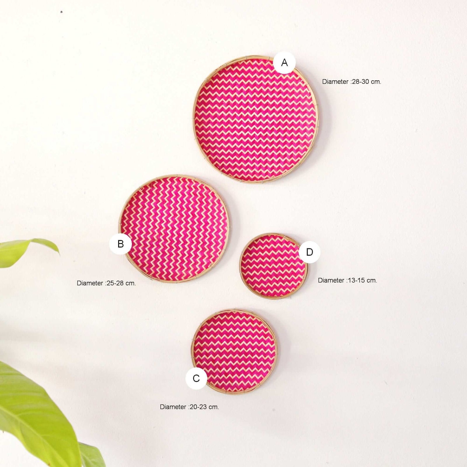 A NAN TA YA - Wall Hanging Art Decor Set of 4