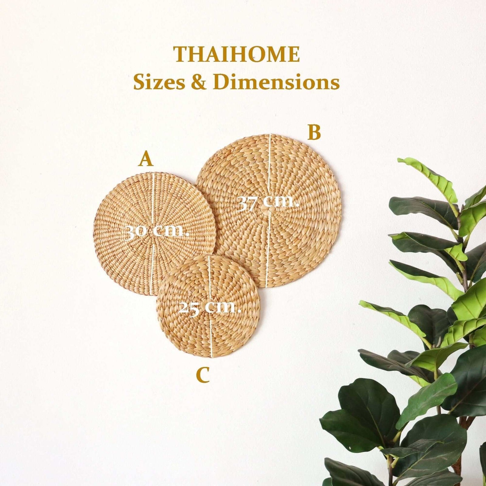 KAN NAT THA - Wall Hanging Décor set of 3