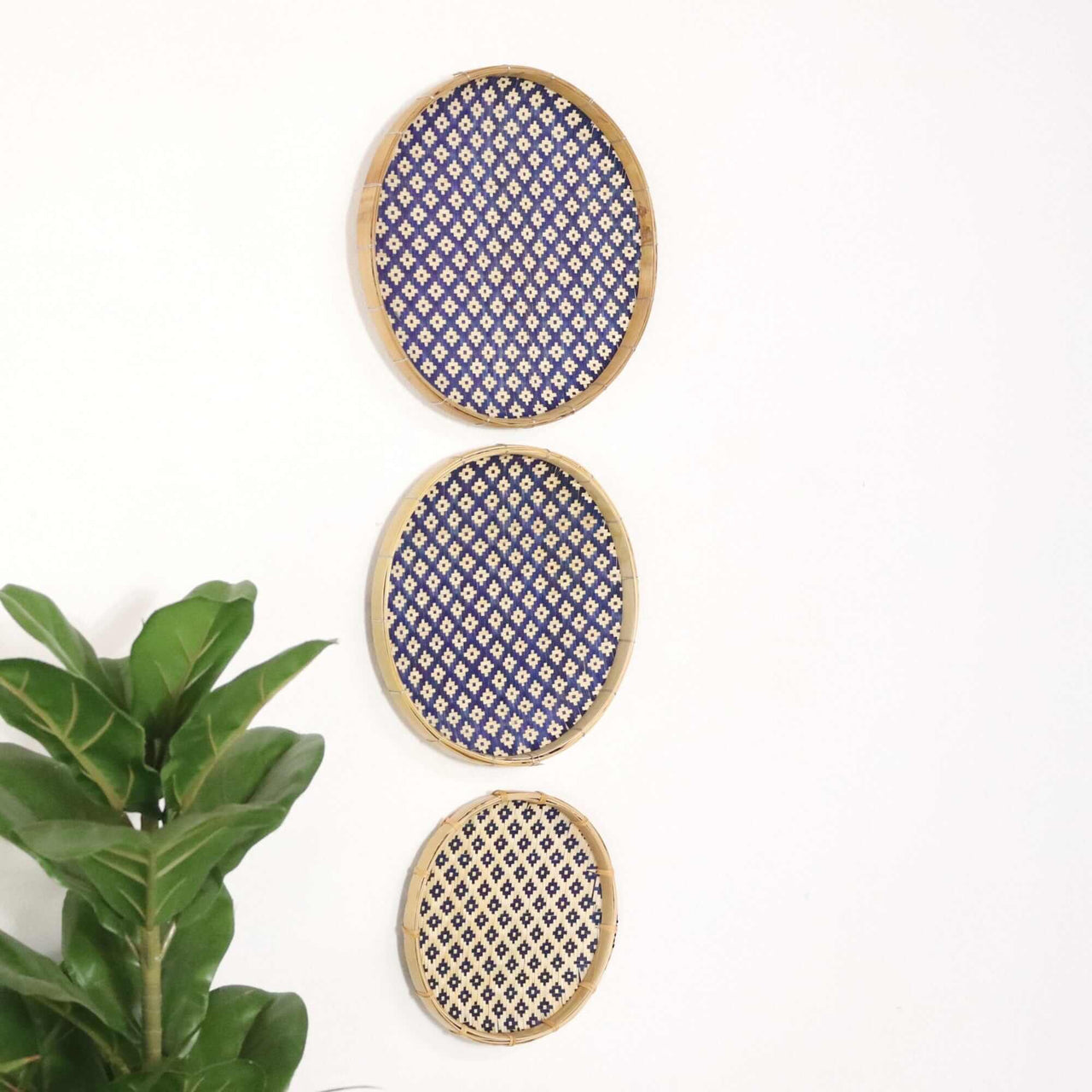 KAT TA YA - Wall Hanging Art Decor Set of 3