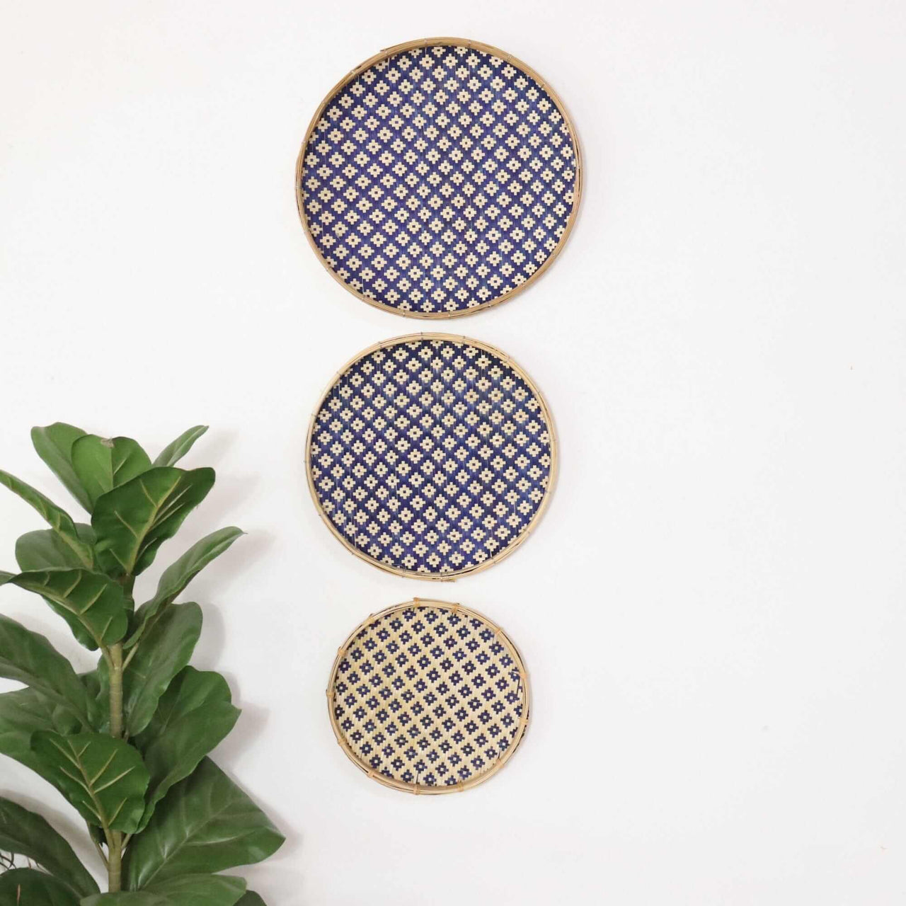 KAT TA YA - Wall Hanging Art Decor Set of 3
