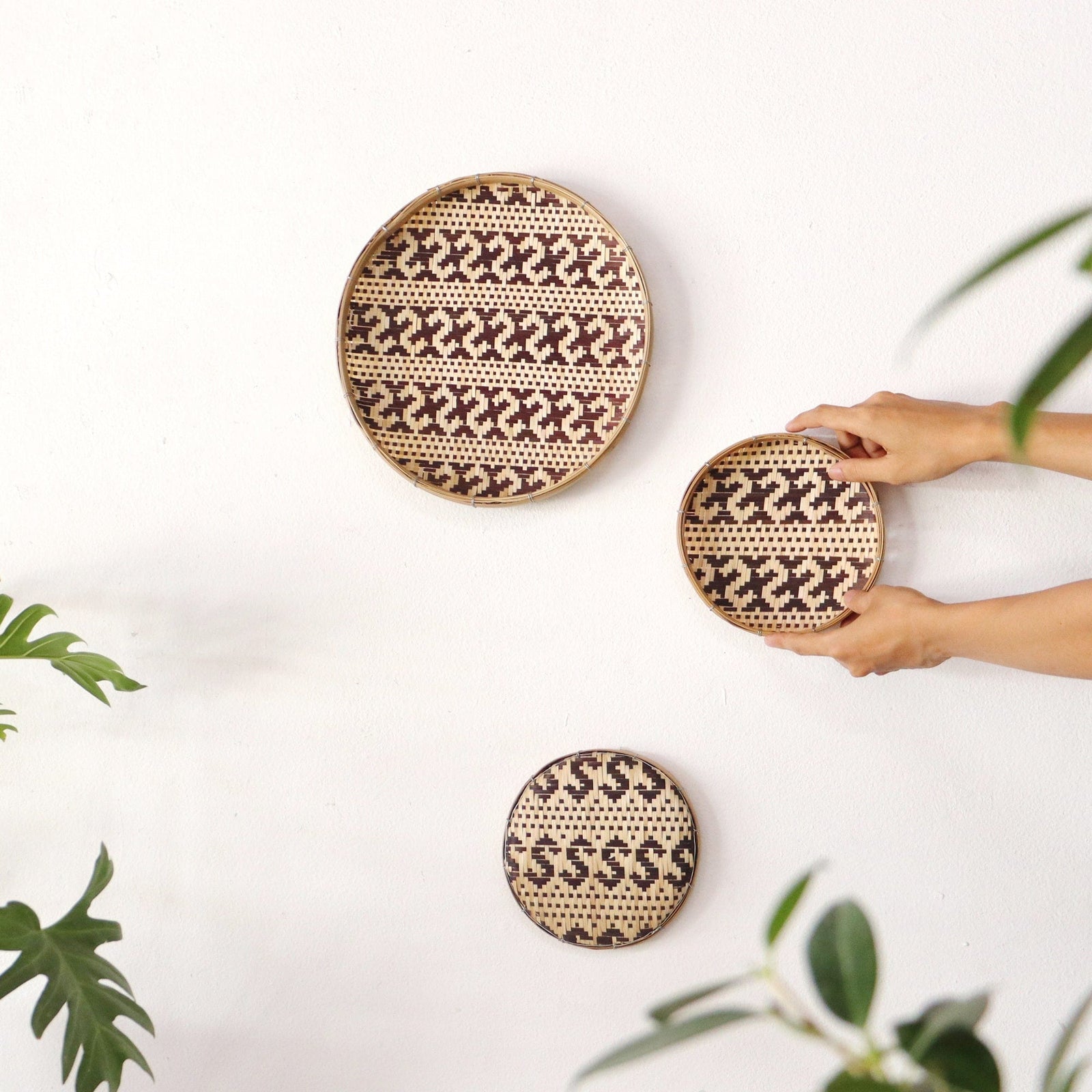 LUN LA LIT - Wall Hanging Décor Set of 3