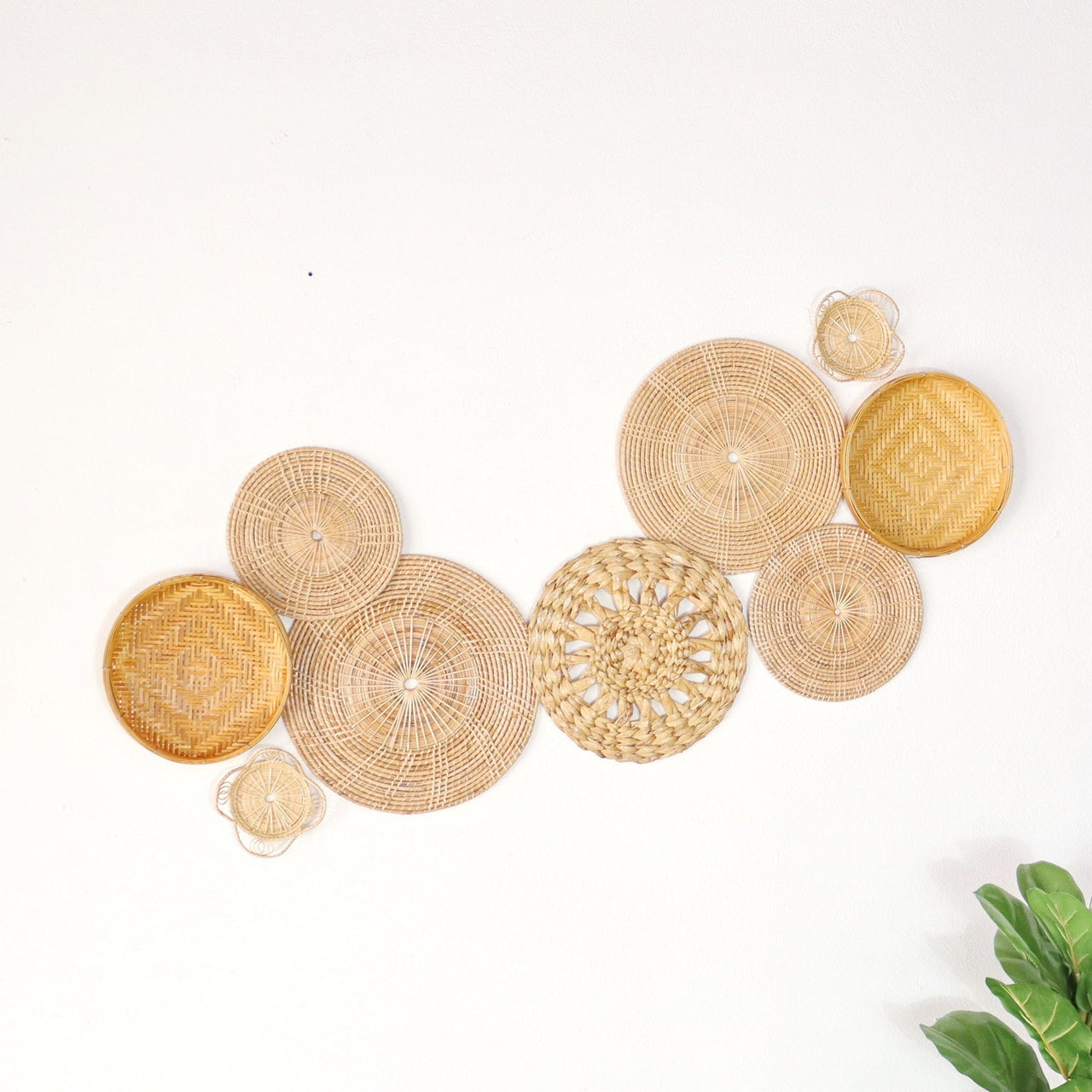 PA VI KA - Wall Hanging Décor Set of 9