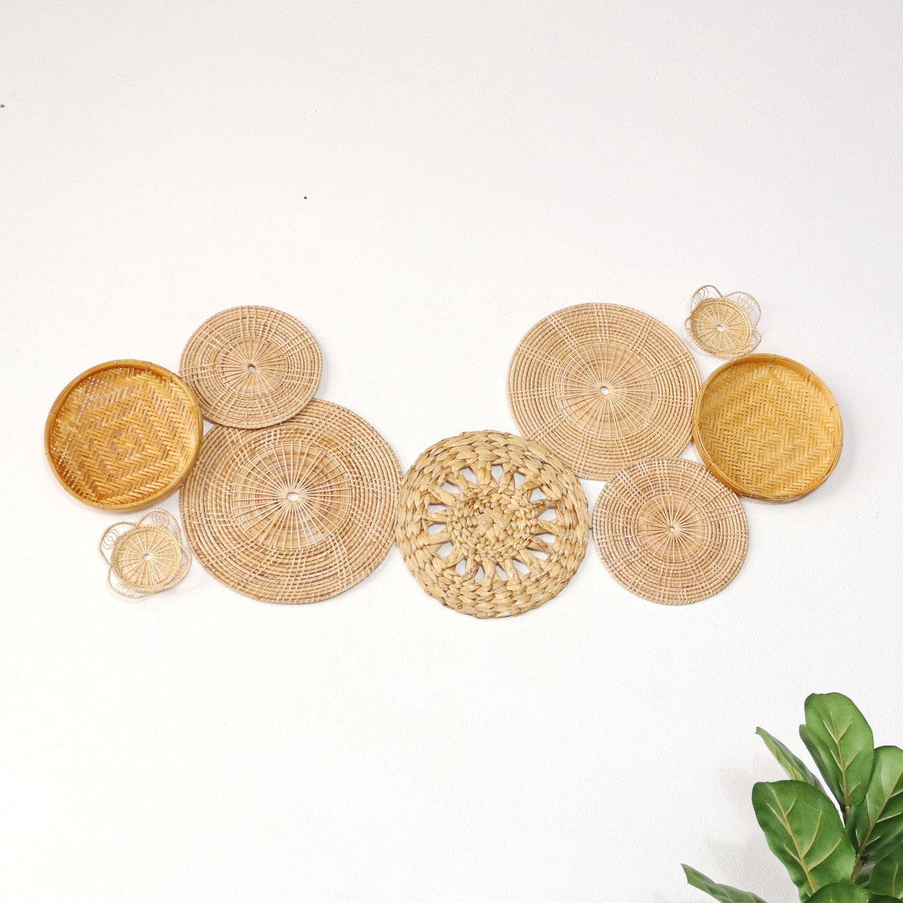 PA VI KA - Wall Hanging Décor Set of 9