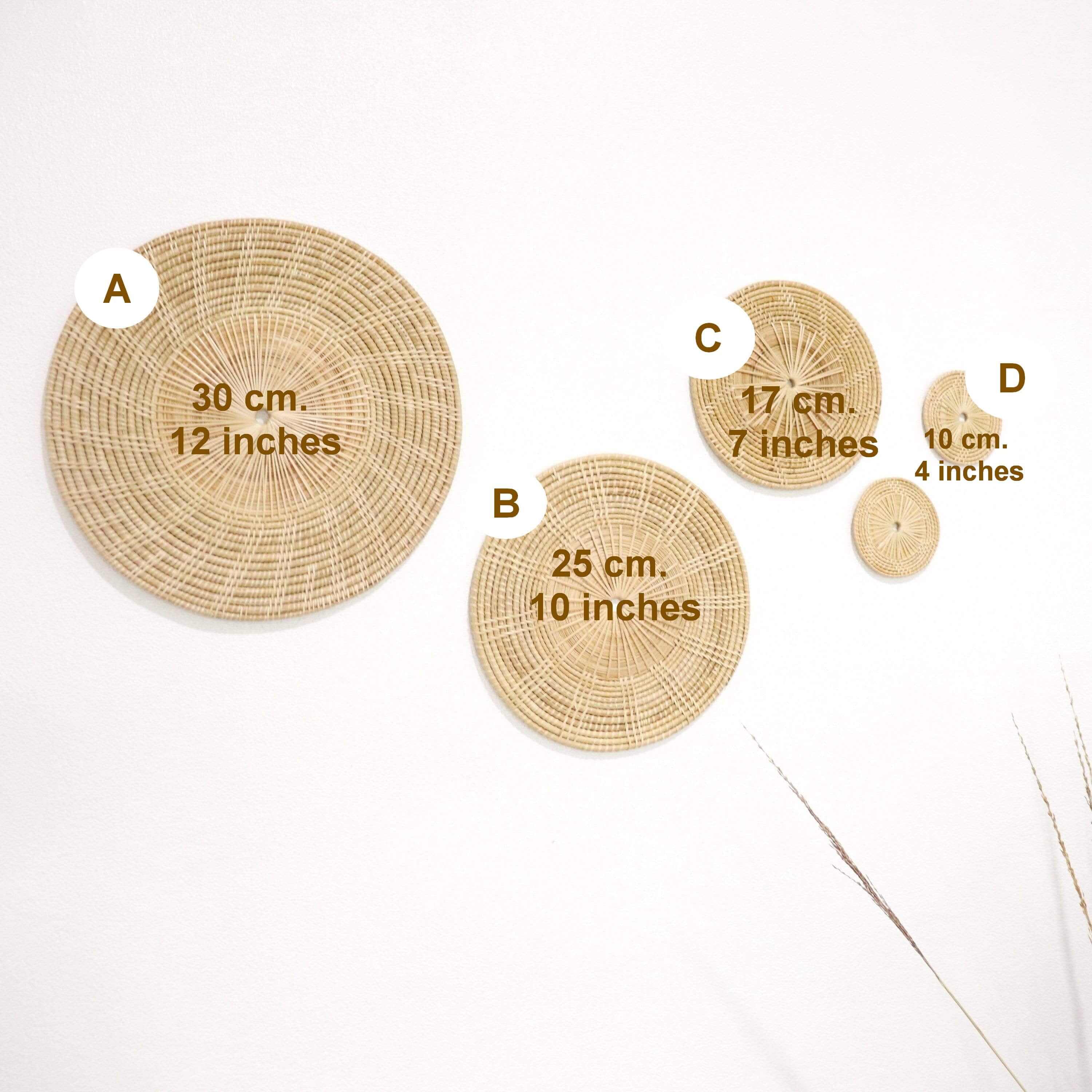 Déco murale cercle en jute et rotin tressé D50 MALENA | Maisons du Monde Déco murale cercle en jute et rotin tressé D50 MALENA | Maisons du Monde