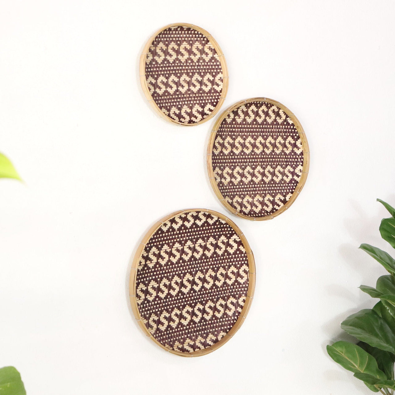 SA TI NEE - Wall Hanging Decor Set of 3