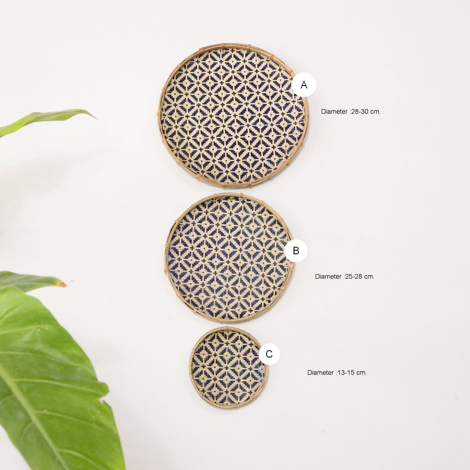 SU PA RA DA - Wall Hanging Decor Set of 3