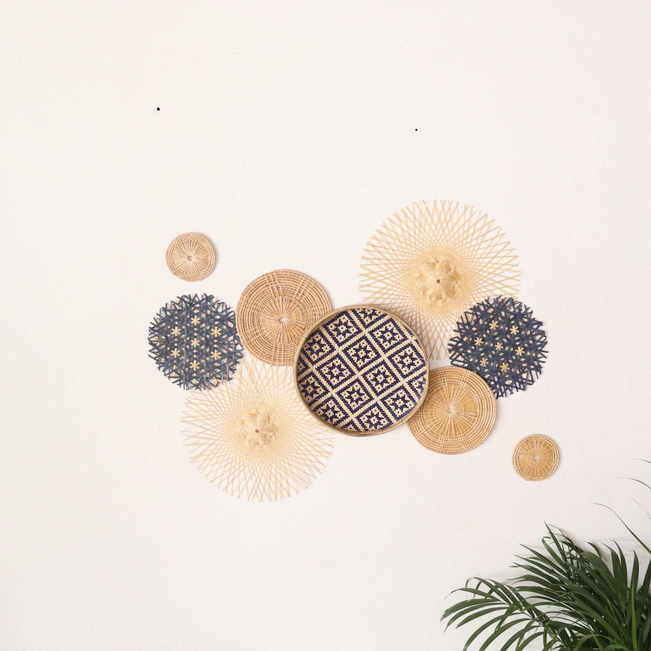 CHA MA - Wall Hanging Décor Set of 9