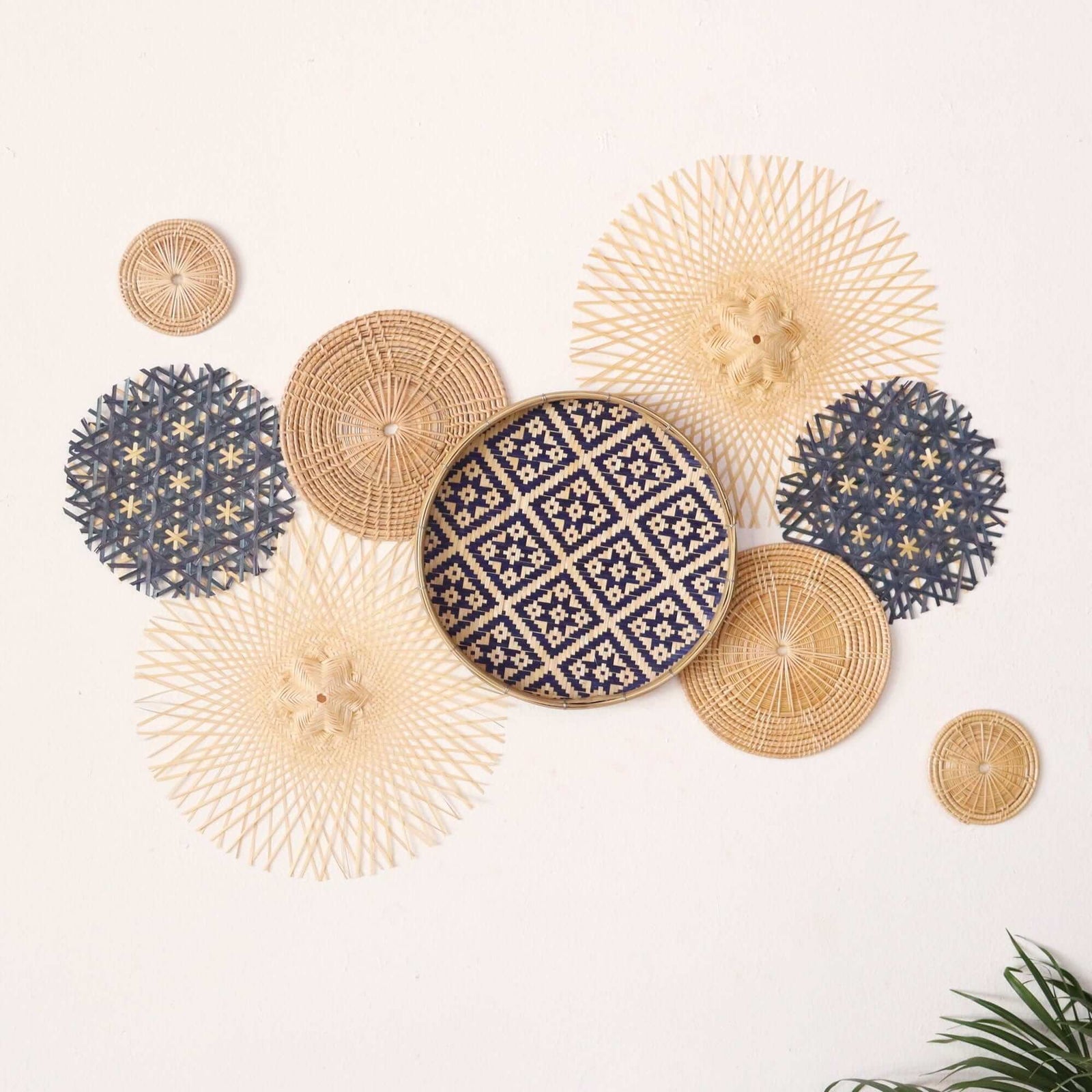 CHA MA - Wall Hanging Décor Set of 9