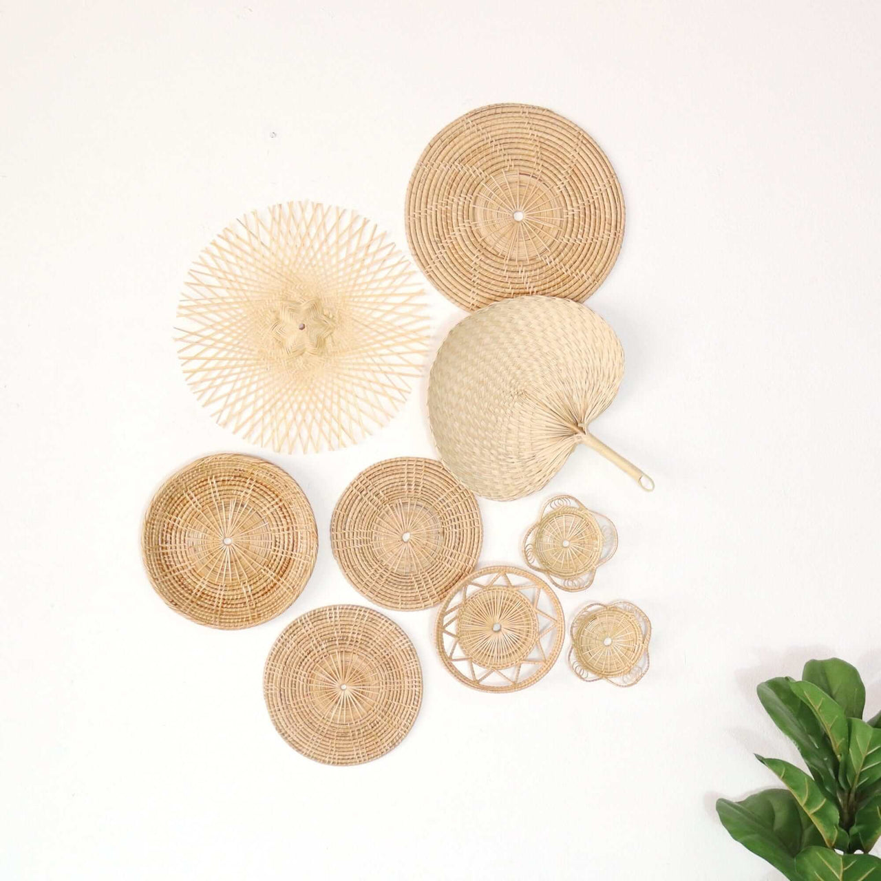 KA YA PA - Wall Hanging Decor Set of 9