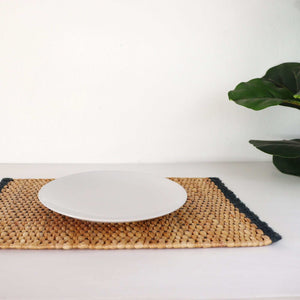 RA SI TA - Woven Boho Placemats (Dark Blue)