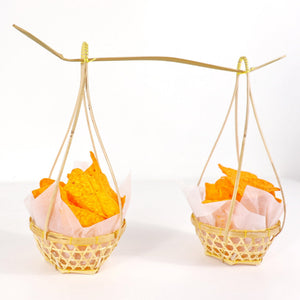 VI MON- Set of 5 Bamboo baskets