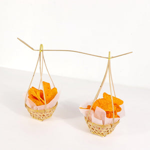 VI MON- Set of 5 Bamboo baskets