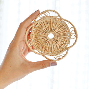 WAN NA - Rattan Coasters (SET OF 4)