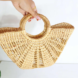 THAIHOME BAGS Alileen - Straw Basket Bag