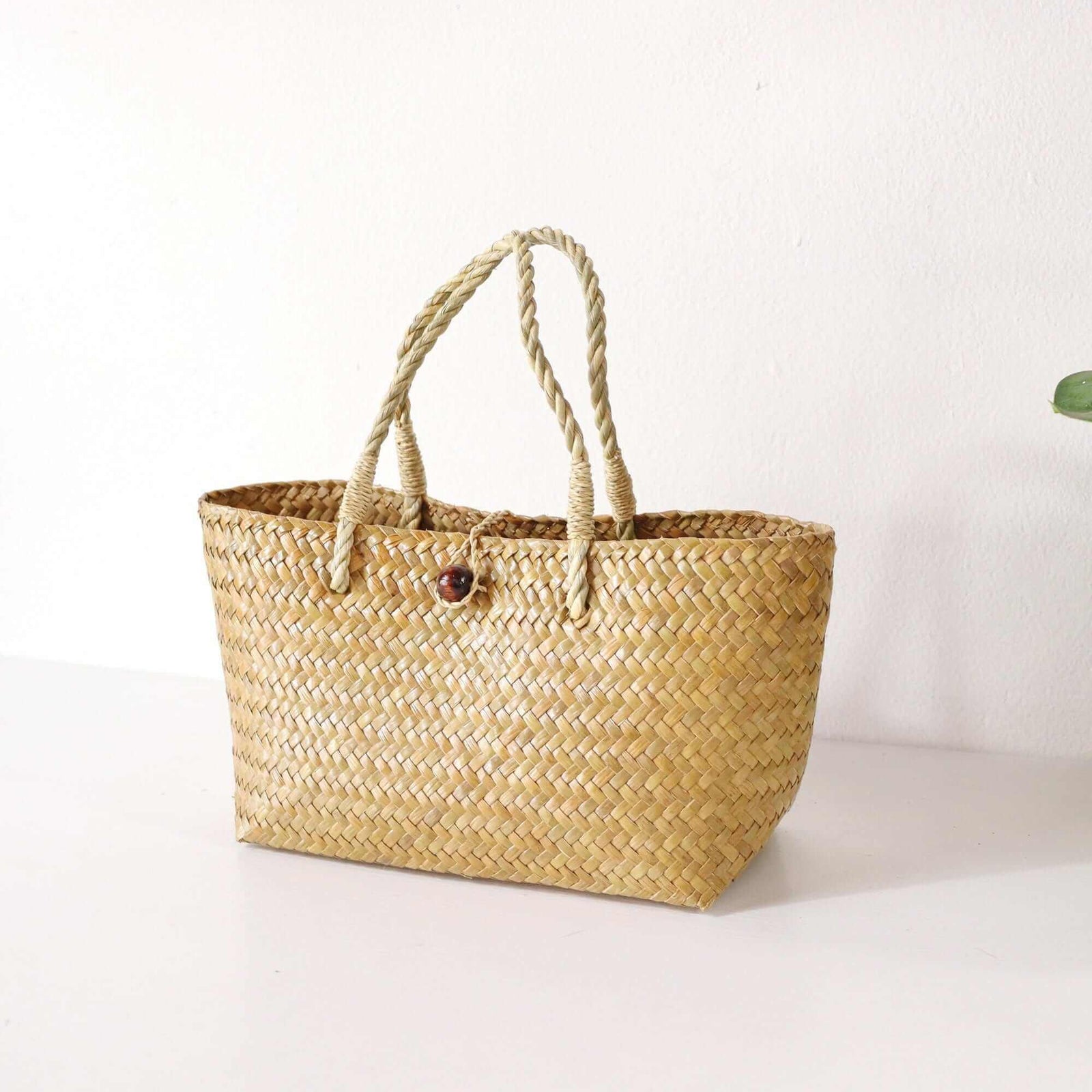 ALISA - Straw Basket Bag