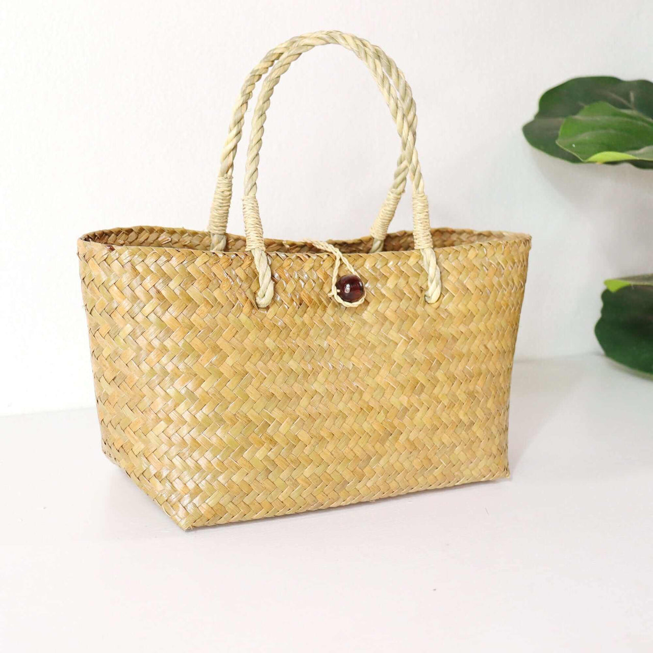 ALISA - Straw Basket Bag