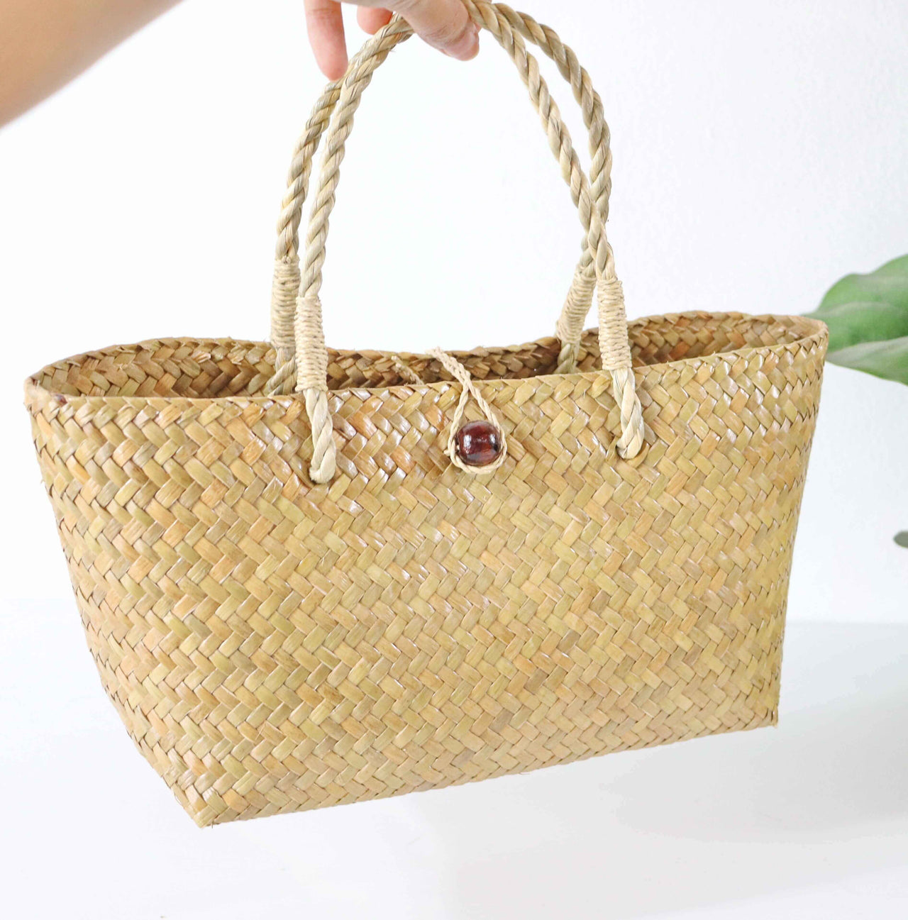 ALISA - Straw Basket Bag