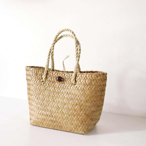 THAIHOME BAGS AMARA - Straw Basket Bag