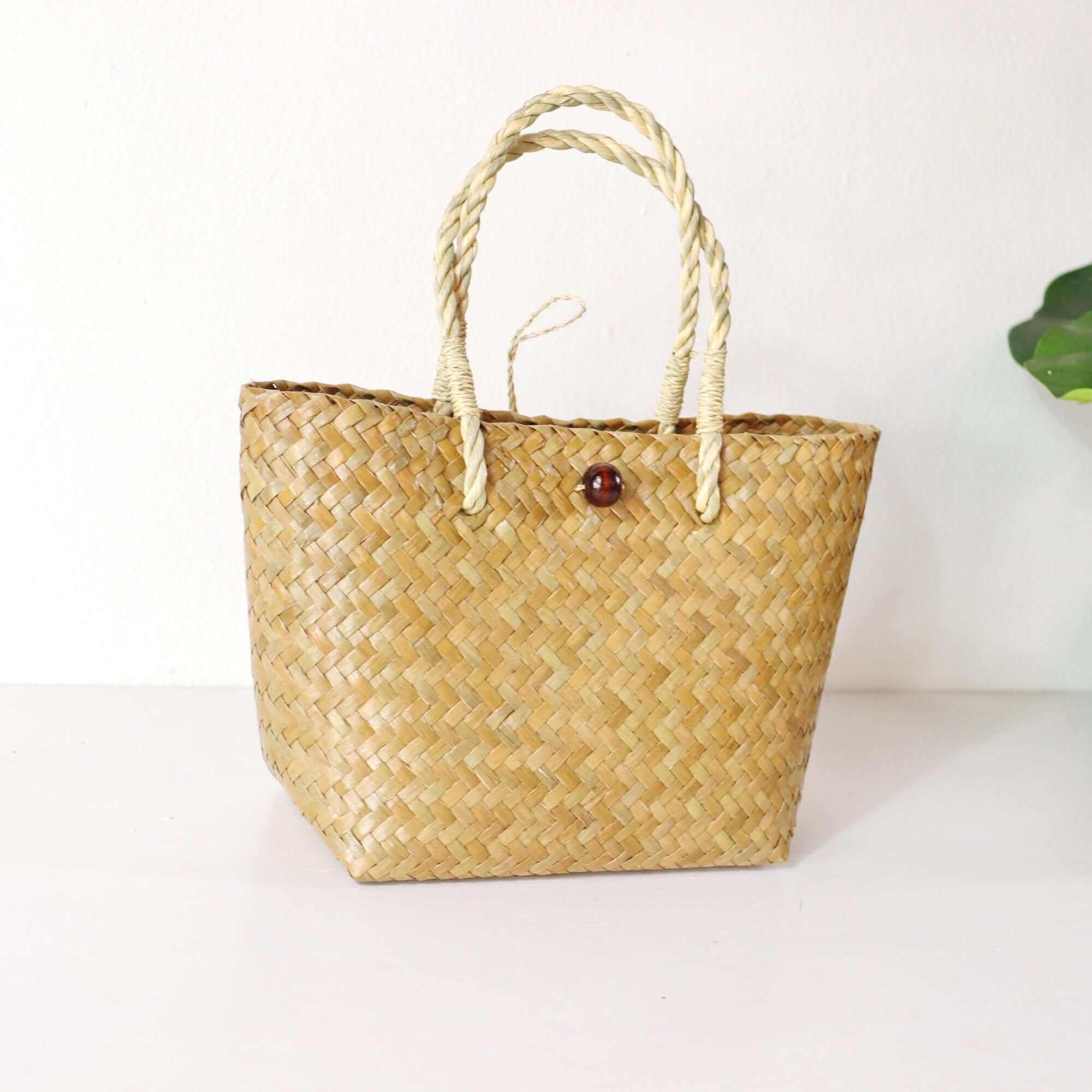 AMARA - Straw Basket Bag