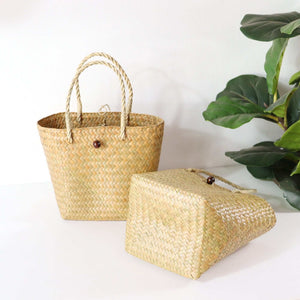 ASHA - Straw Basket Bag