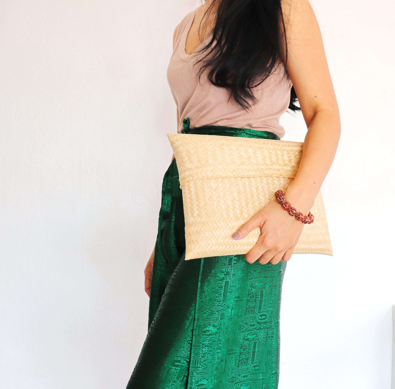 WADEE - Bamboo Clutch Bag