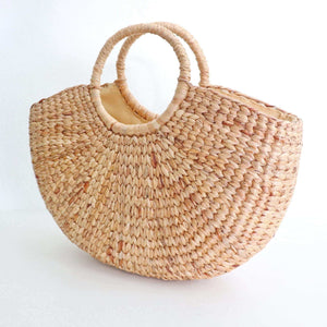 CHANISA - Straw Basket Bag