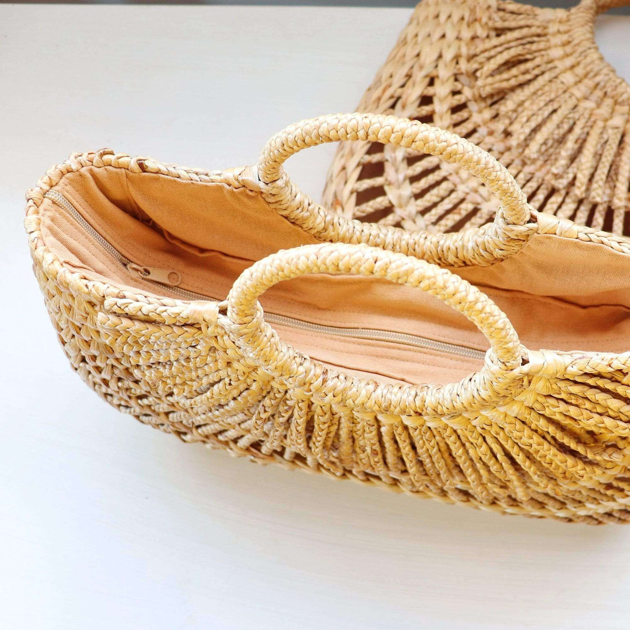CHERMAN - Straw Basket Bag