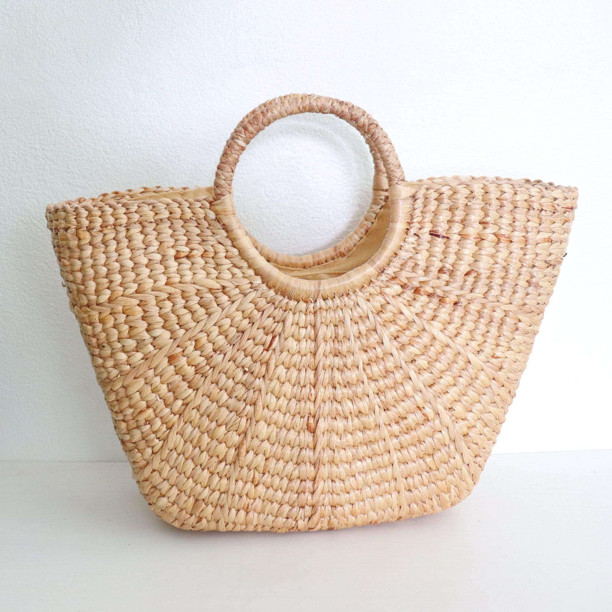CHADA - Straw Basket Bag