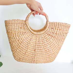 CHADA - Straw Basket Bag