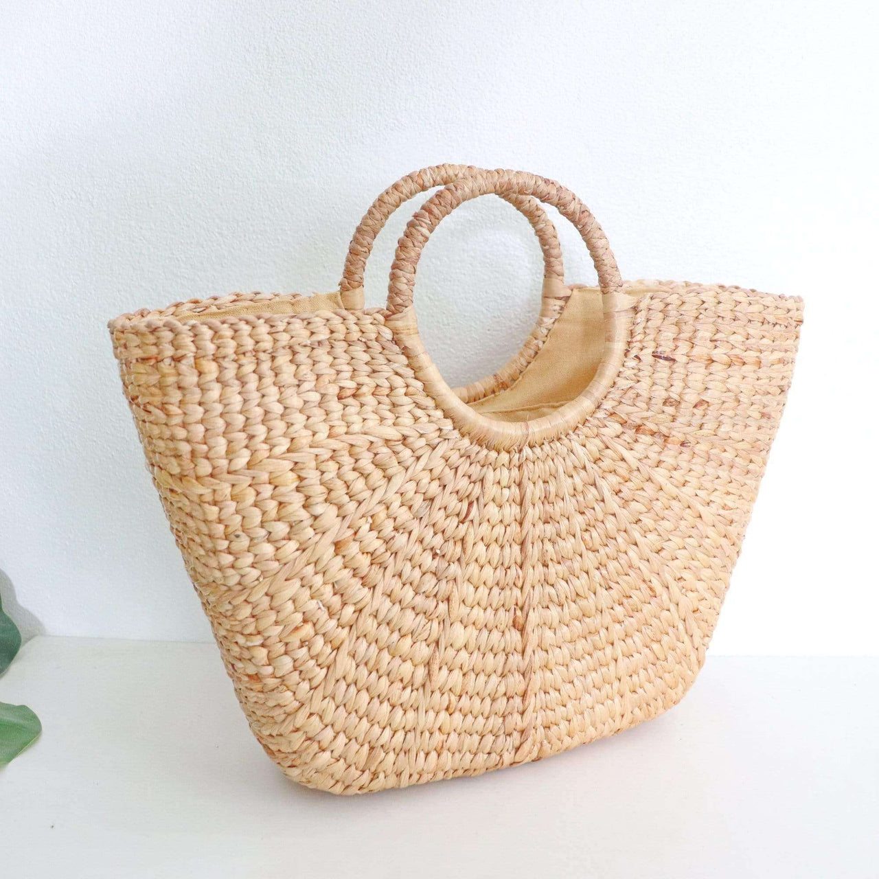 CHADA - Straw Basket Bag