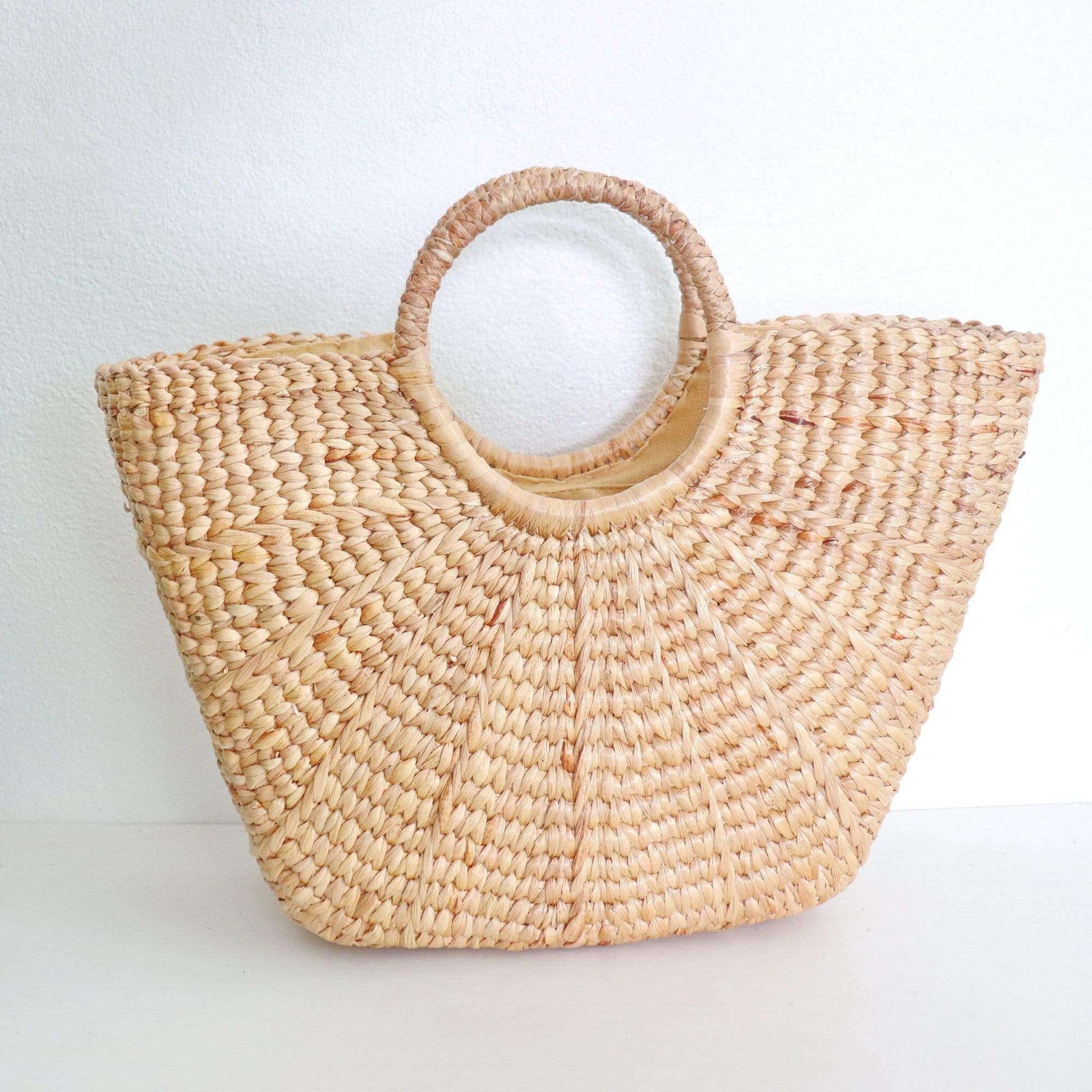 CHADA - Straw Basket Bag