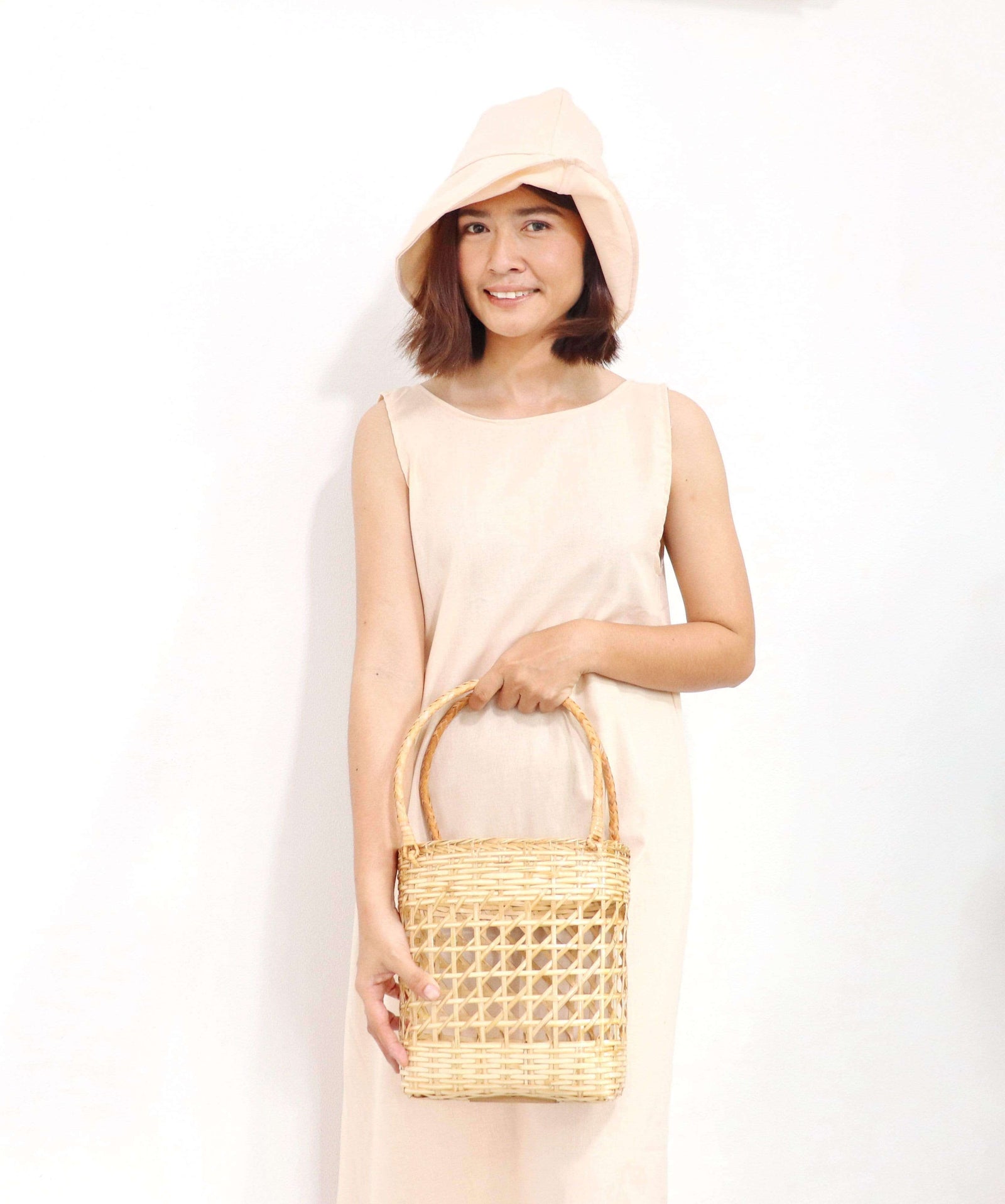 JITSIRI - Rattan Basket Bag