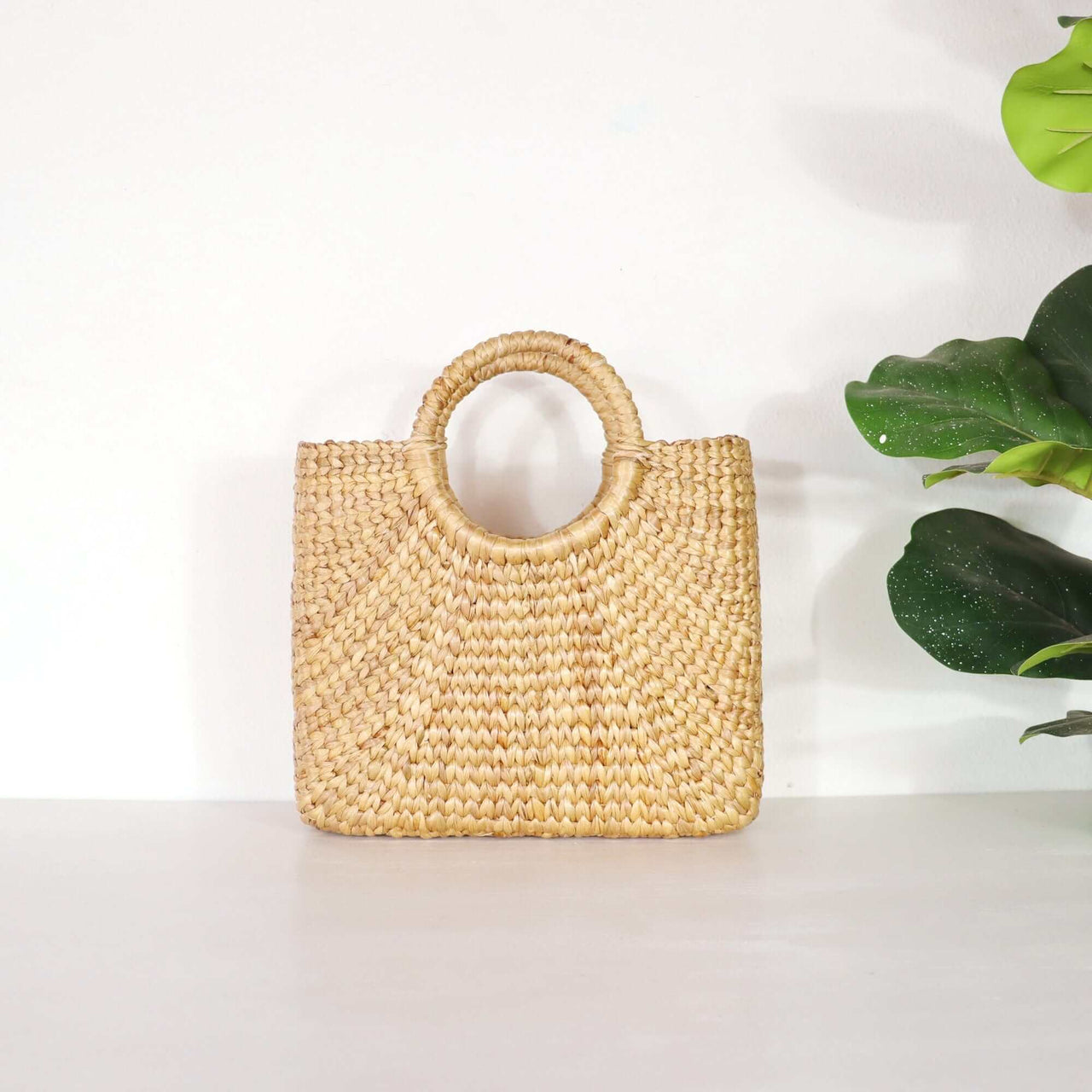 VI PA VEE- Straw Basket Bag