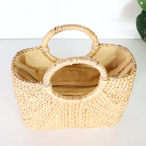 VI PA VEE- Straw Basket Bag