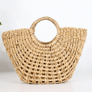 WA YU - Straw basket bag