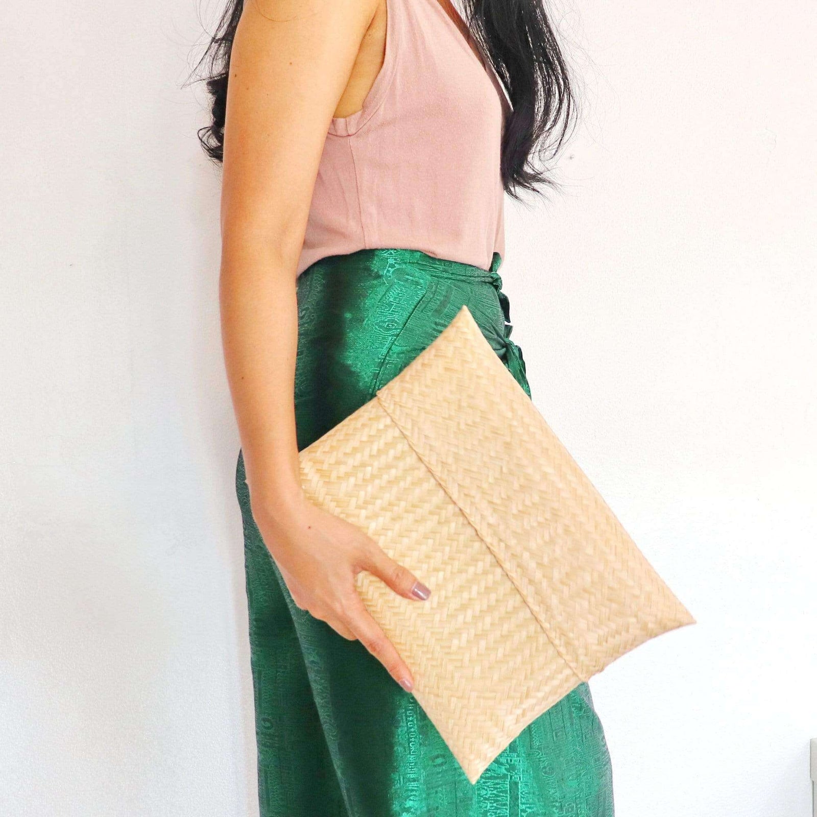 WADEE - Bamboo Clutch Bag