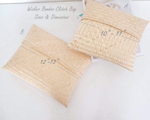 WADEE - Bamboo Clutch Bag