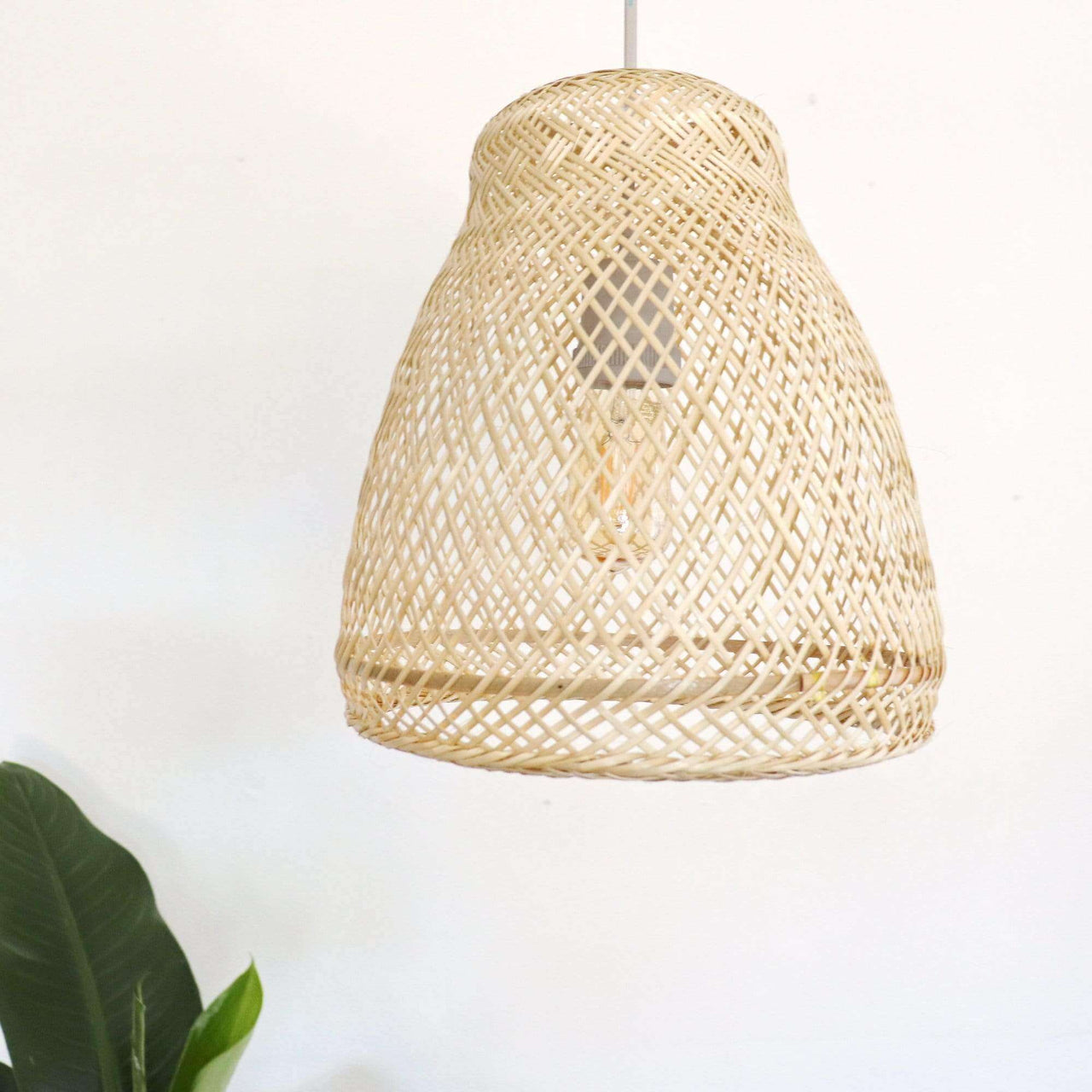 MUNTANA Bamboo Pendant Light (10 -11 Inches)
