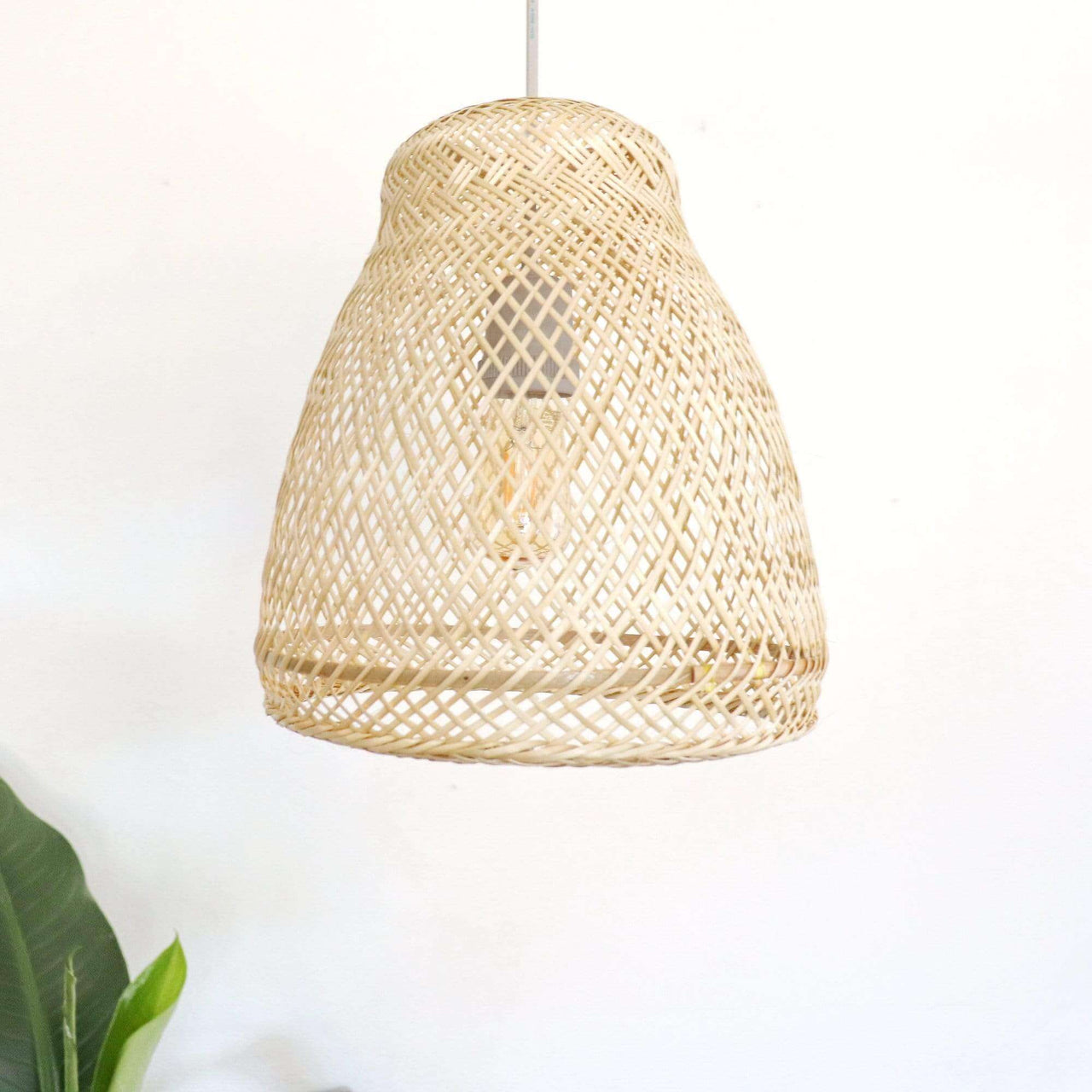 MUNTANA Bamboo Pendant Light (10 -11 Inches)