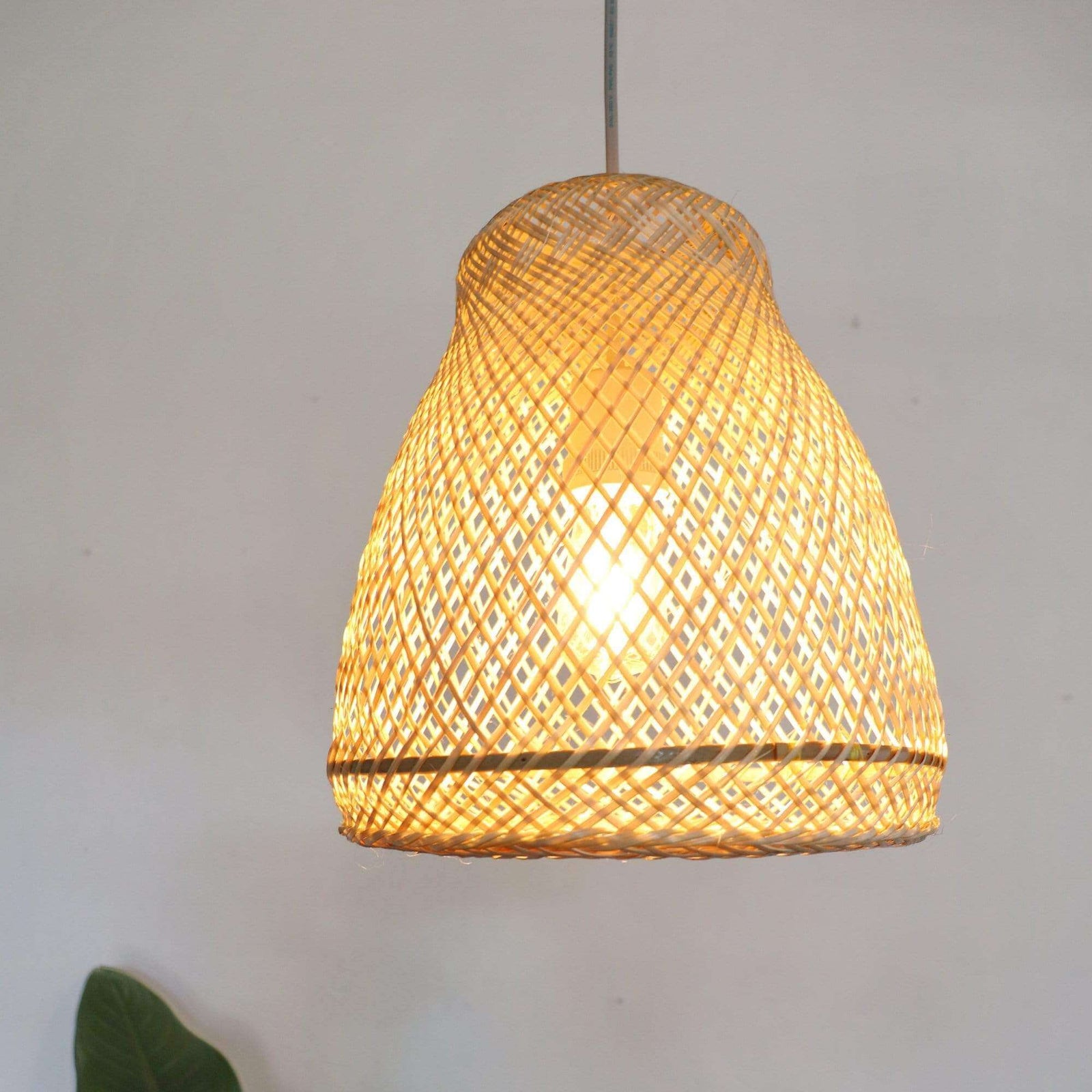 MUNTANA Bamboo Pendant Light (10 -11 Inches)