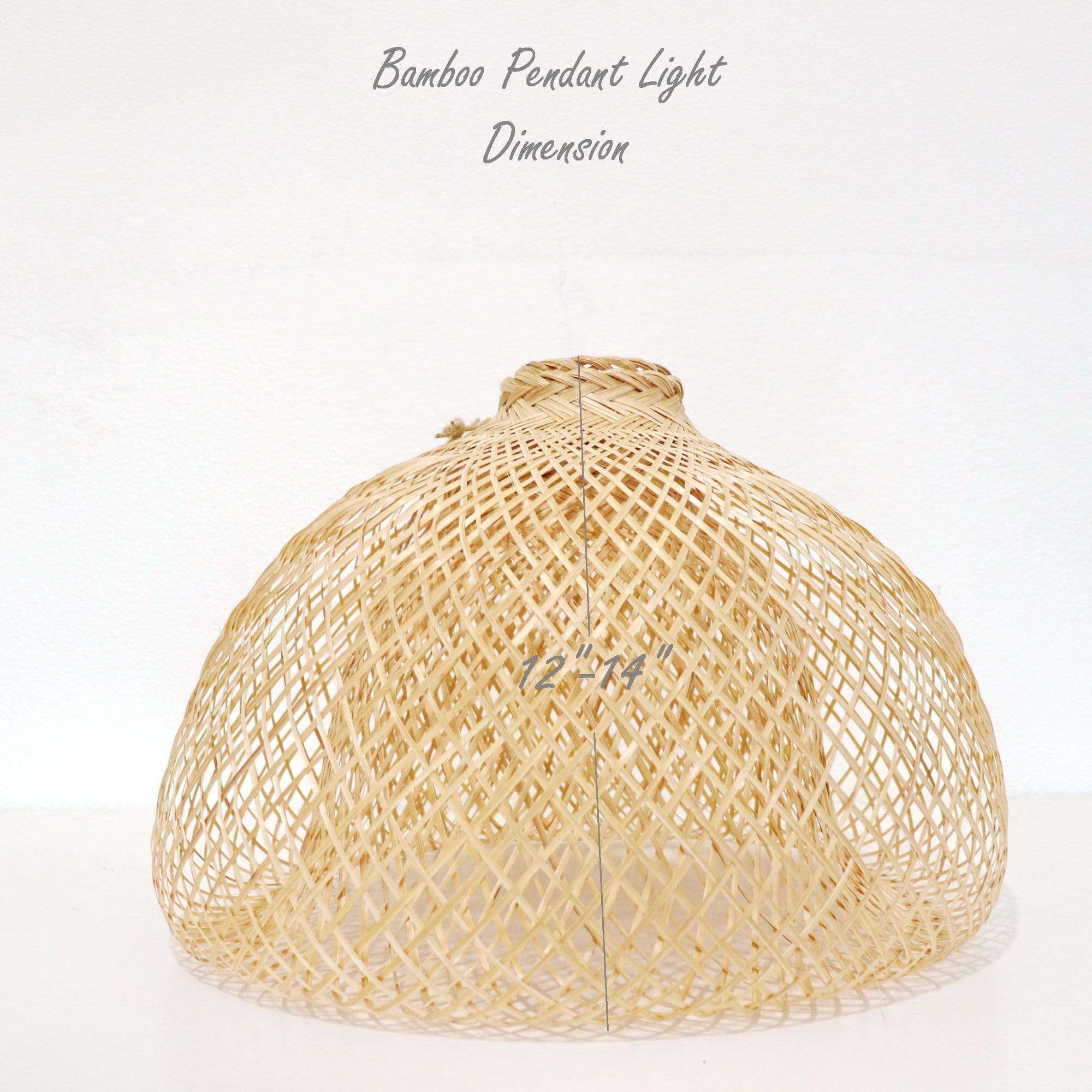 RUNGSAN - Bamboo Pendant Light Shade