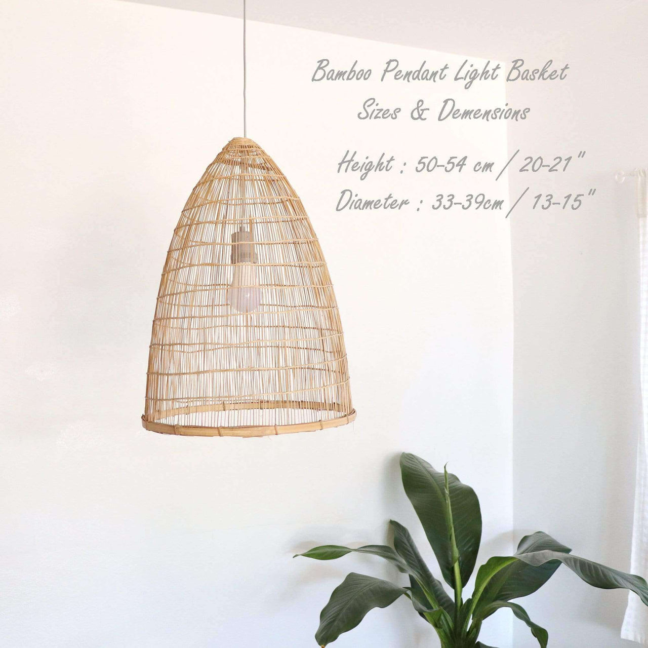 SAWAN - Bamboo Pendant Light Shade