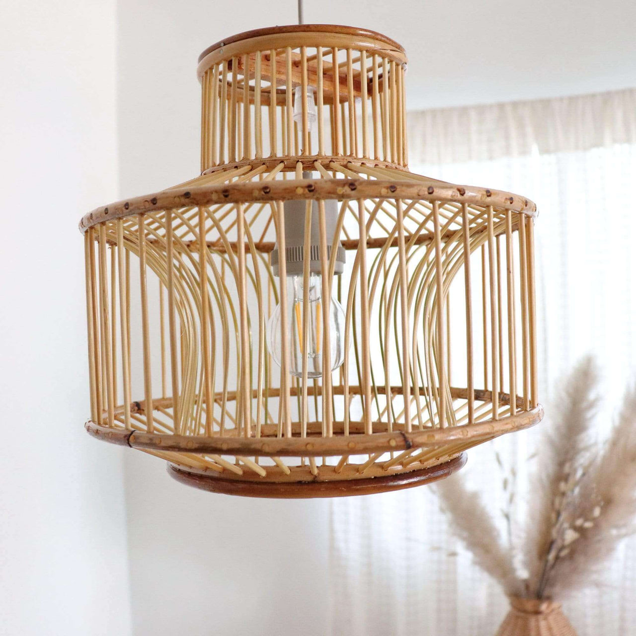 TAWAN - Rattan Pendant Light Shade (10- 15 Inches)