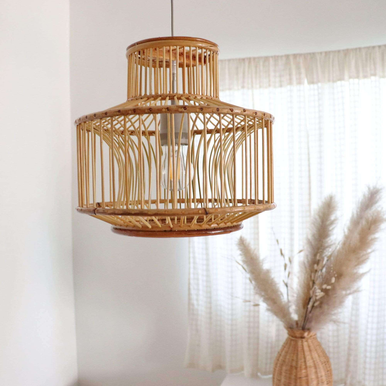 TAWAN - Rattan Pendant Light Shade (10- 15 Inches)