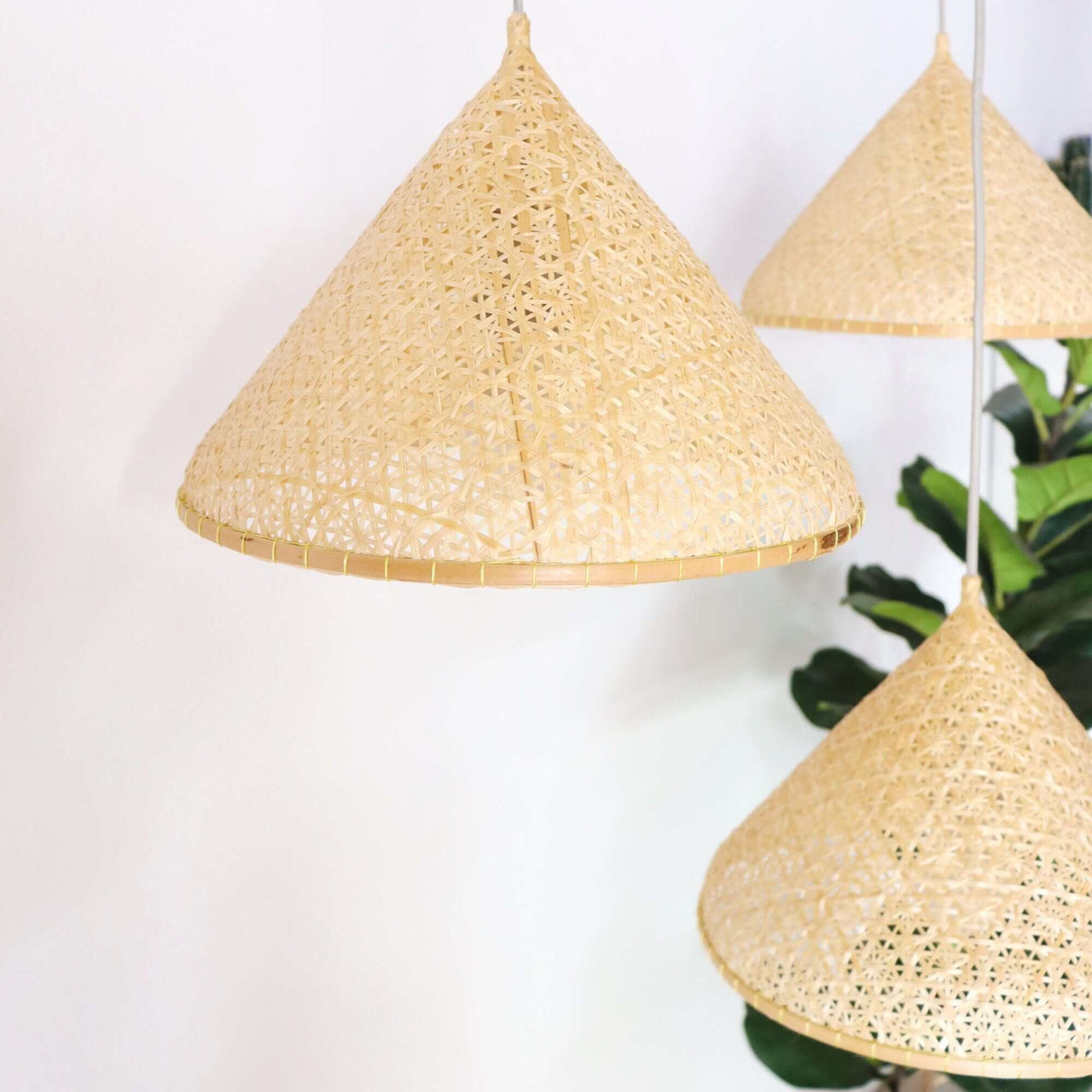 YEN - Bamboo Pendant Light (Set of 3)