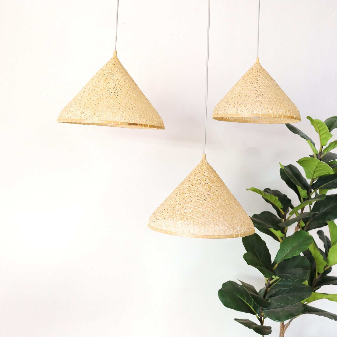 YEN - Bamboo Pendant Light (Set of 3)