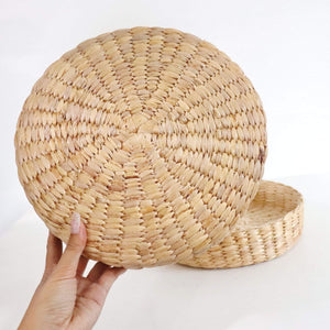 Round Sea Grass Basket - CHA SHA