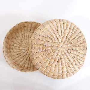 Round Sea Grass Basket - CHA SHA
