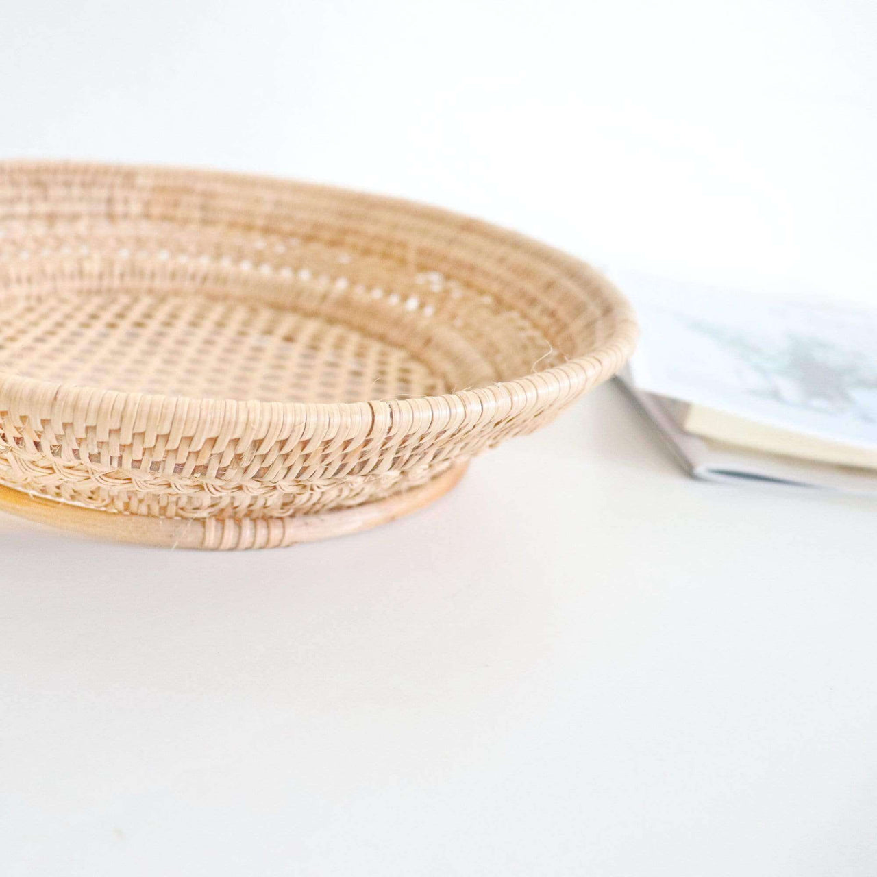 Wicker Round Rattan Basket